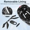 Kids Full Face Bike Helmet 2-in-1 Detachable Lightweight for Cycling Skateboard Scooter, Adjustable MTB BMX Helmet for Boys Girls Ages 4-10