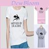 T-shirt de luxe pour femmes Mère des Dragons Inspiré par Game of Thrones Khaleesi Cadeau T-shirt