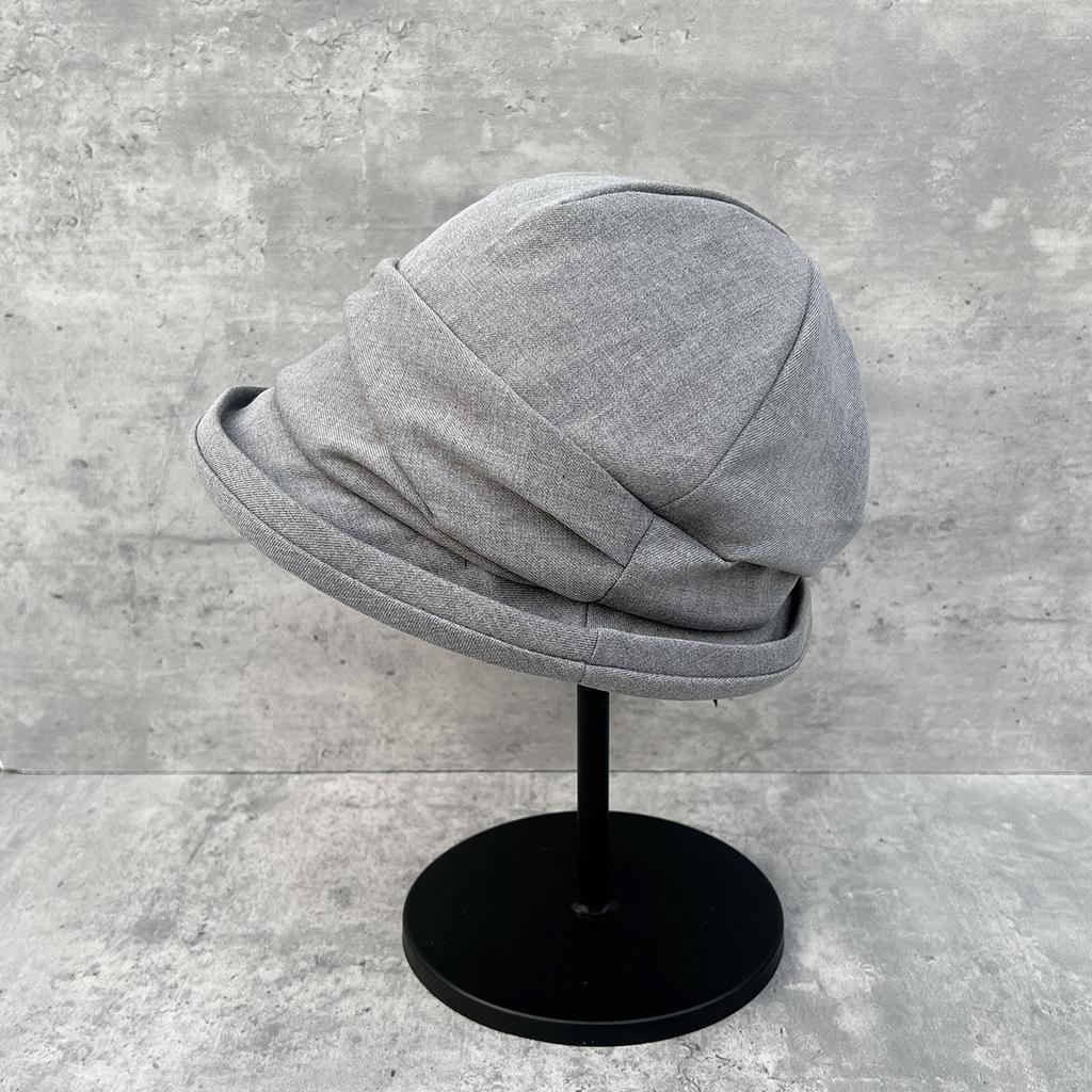 No Pressure When Going Out Without Makeup! Show a Small Face and a Large Version of the Stacking Hat, Light Folding Sunscreen Bucket Hat, Crimping Bas