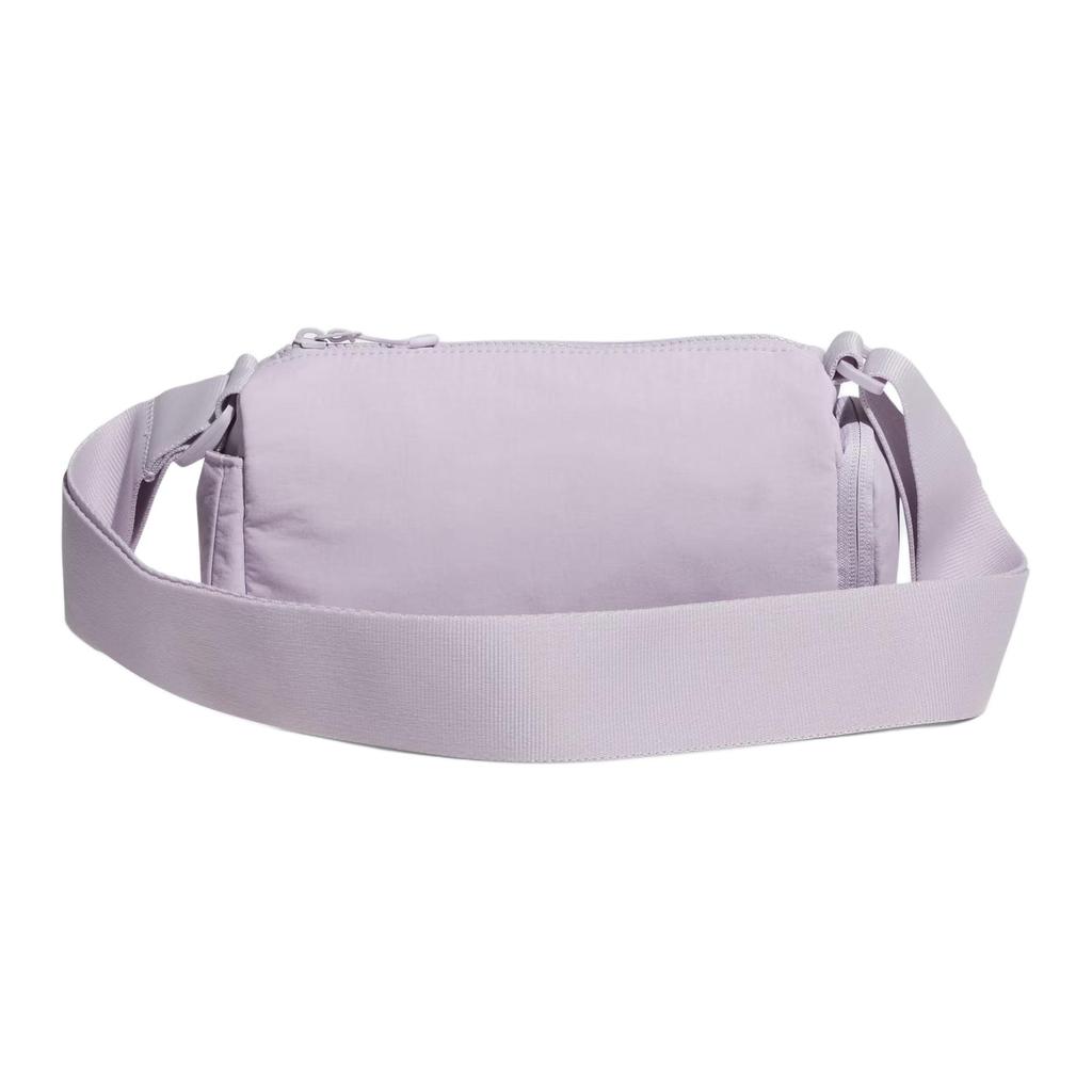 Nuevo Bolso de Hombro de Poliéster Reciclado Adidas, Bolso Bandolera para Mujer Morado Claro KE9960