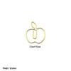 Creative Cartoon Insect & Plant Shaped Electroplated Paper Clips for File Organization