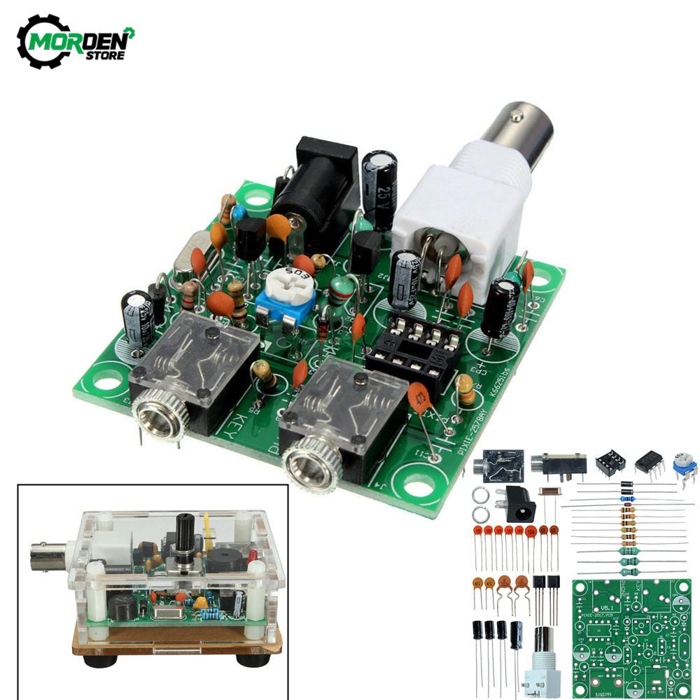 S-PIXIE CW QRP Shortwave Radio Transceiver 7.111Mhz DIY Kit Module Acrylic Shell for Ham Radio Audio