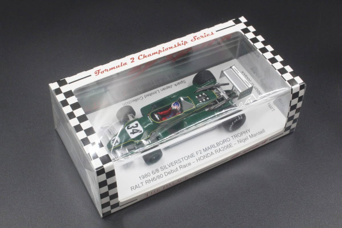 

Spark 1980 Ralt Debut Race RA206E Nigel Mansell 34 Model Car 1/43 RH6/80