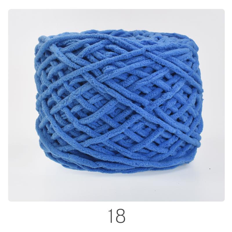 Chunky Ice Silk Yarn for Hand-Knitting: Ideal for Sweaters, Scarves, Bags, Crochet Dolls, and Hooked Shoes