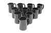 Set of 10 Black Milk Pitcher for 2 People Ceramic Creamer Commercial Pitcher Direct Manufacturer Product