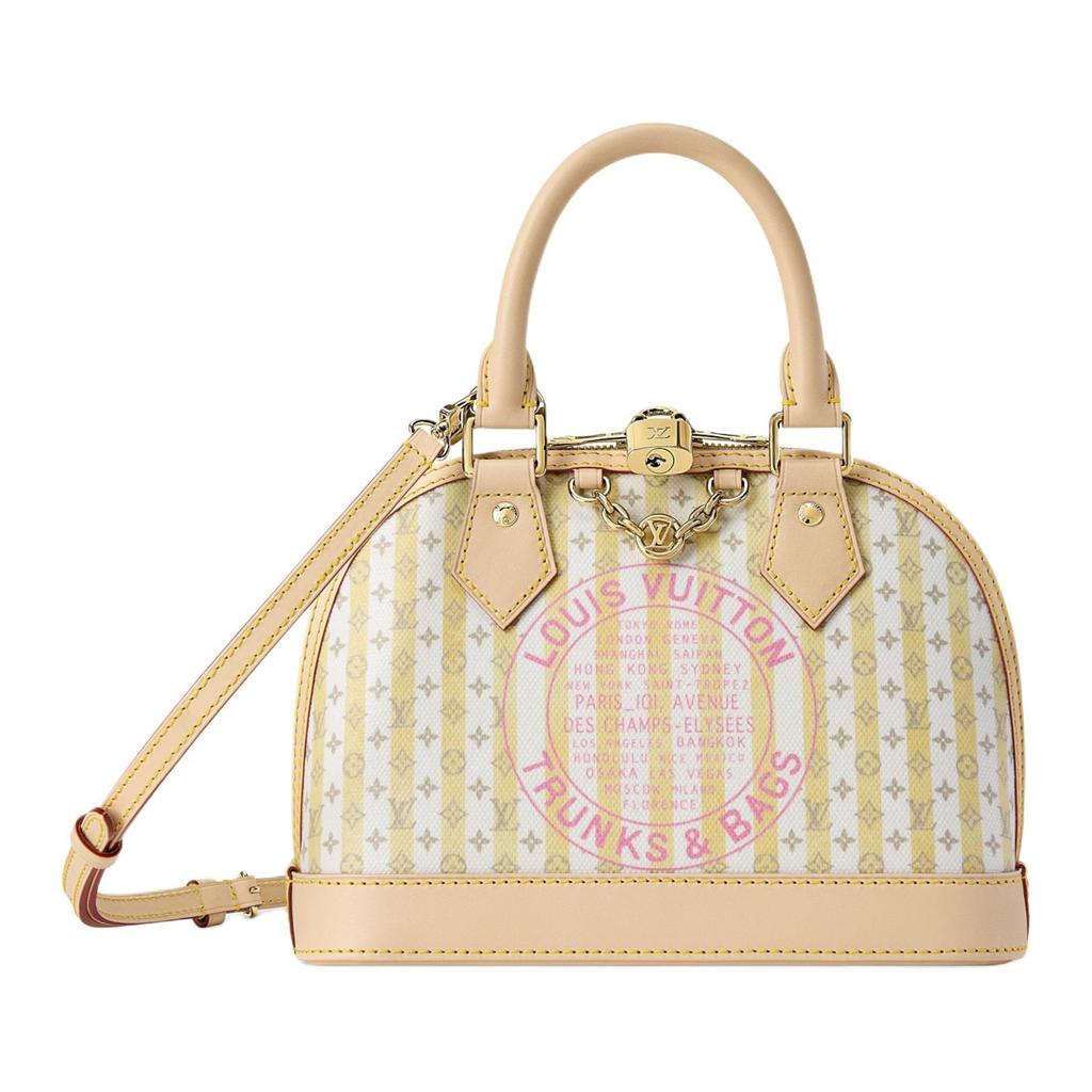LOUIS VUITTON Alma BB Coated Canvas Shoulder Bag, Crossbody Bag, Handbag Small Women's Multicolor M28672