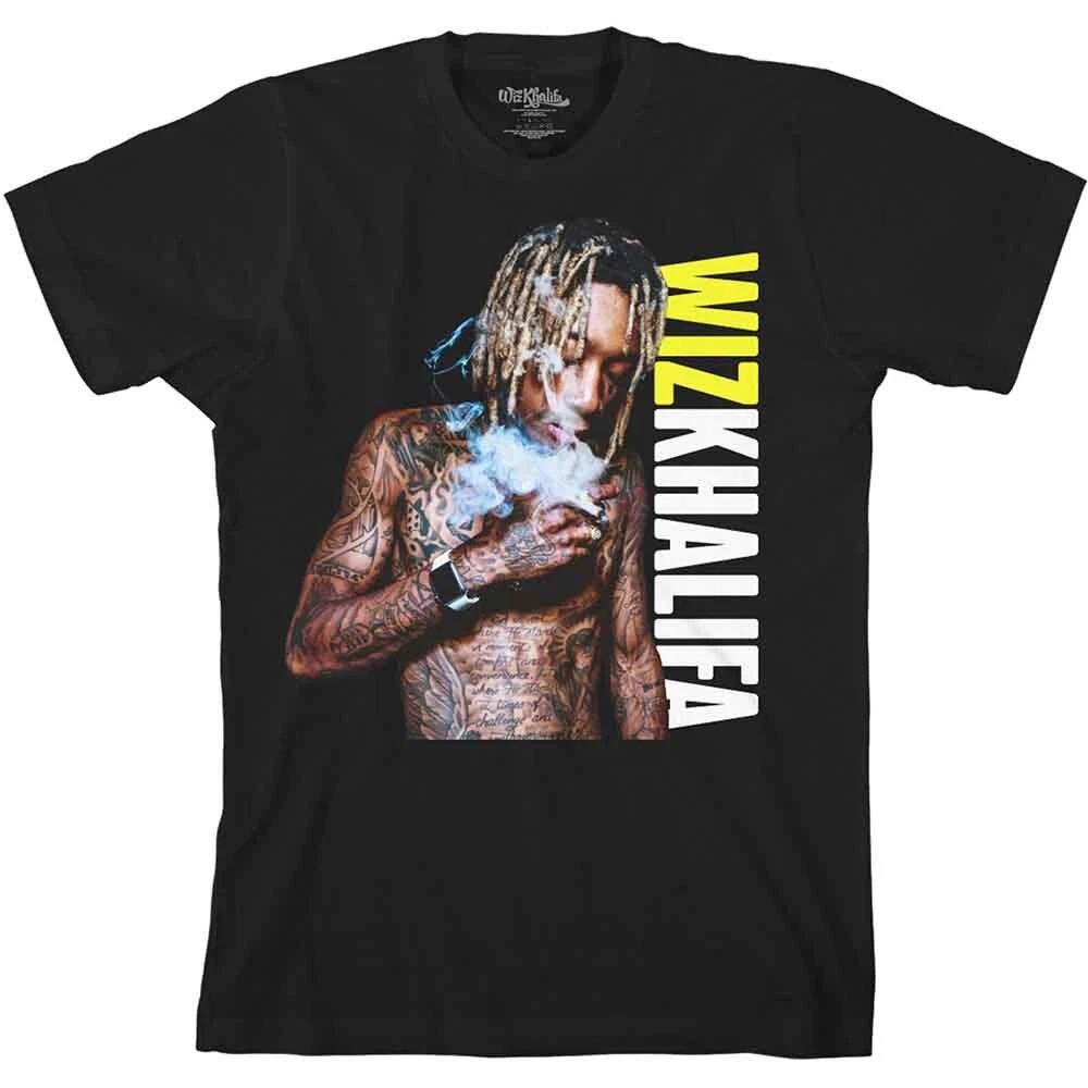 Wiz Khalifa T Shirt Blazer Logo Official Black S 2XL