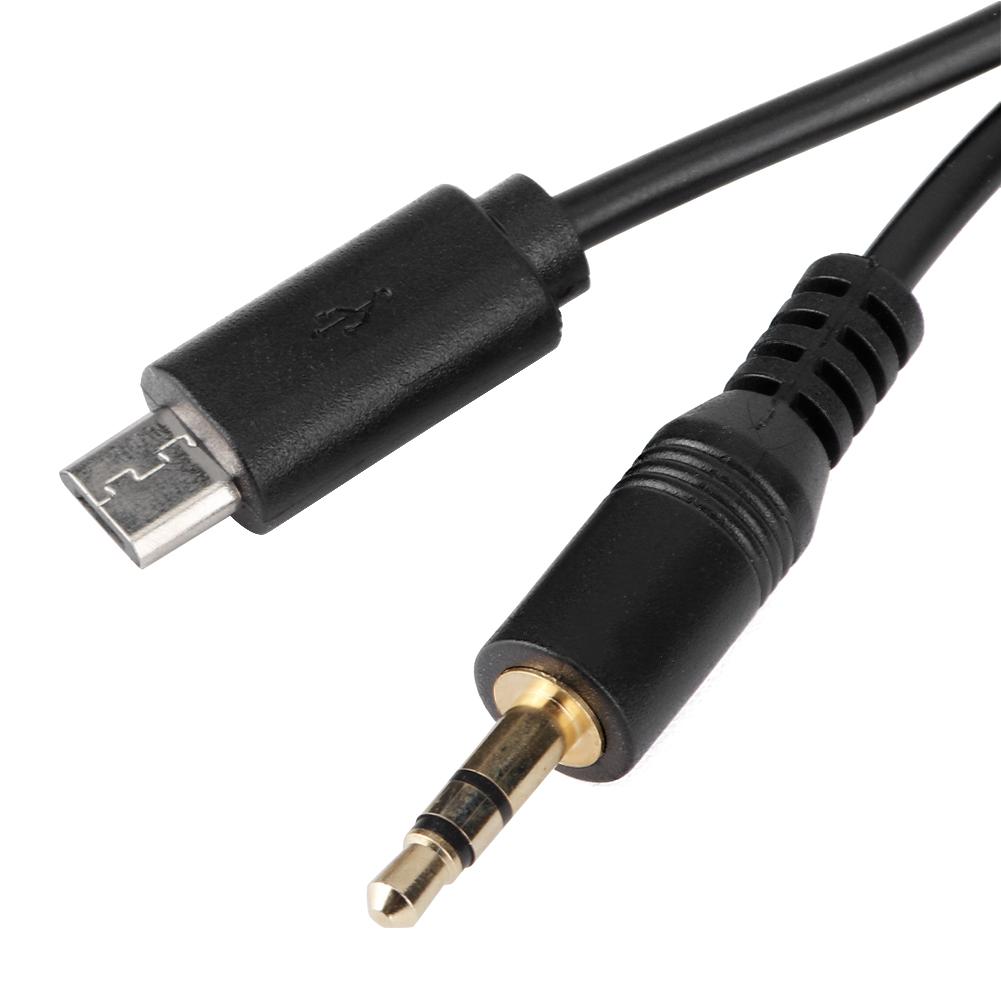 3.5mm Connector Cable AUX Charging Cable 12cm 4.7in Fits for Benz S  SL CLS Class AMI MMI Interface