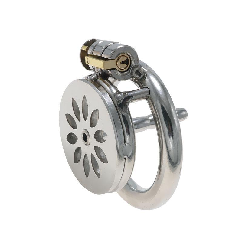 Stainless Steel New Flat Penis Cage SM Chastity Sexy False Mother Chastity Wear Adult Toy Sex Tool