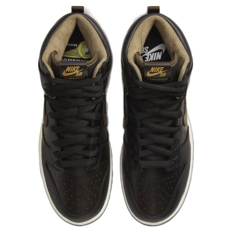 Nike SB Dunk High Pawnshop Skate Co. Old Soul Skateboard Shoes FJ0445-001