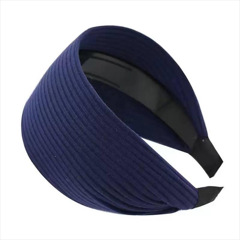 French Plain Wide Headband for Women - Enhances Features, Stylish Hair Accessory