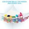 2Pcs Toy Hammock Stuffed Animal Toy Storage Nets Jumbo Wall Sling Corner Mesh Toy Organizer Toy Net Holder with Hooks