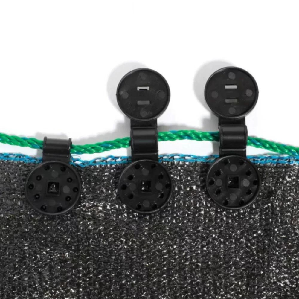 30/50pcs Heavy Duty Shade Cloth Clips - Windproof Tarp Clamps for Greenhouse Sunshade Bird Netting Garden Patio