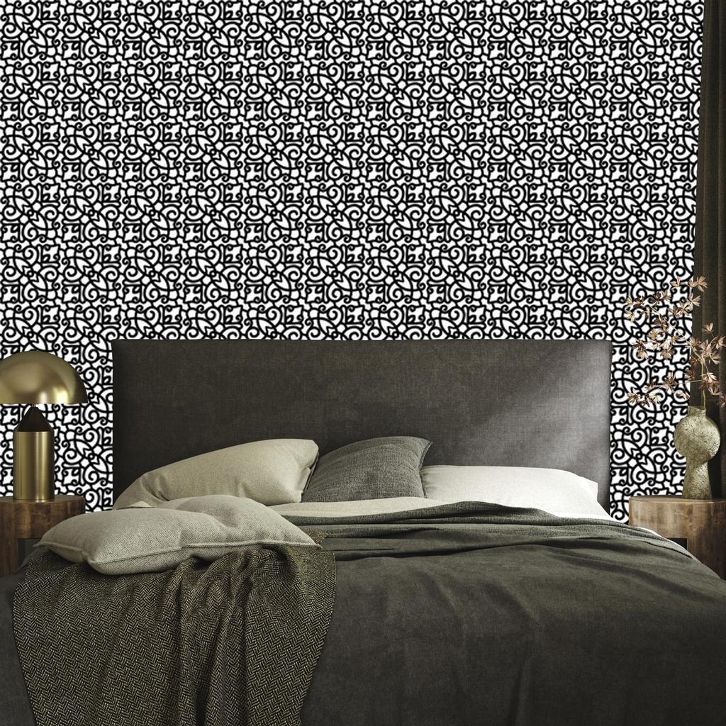 Ornamental pattern wallpaper for living room and bedroom 50x1000