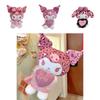 Cuddly Kuromi Mymelody Leopard Print Plush Doll – Great Kids Gift