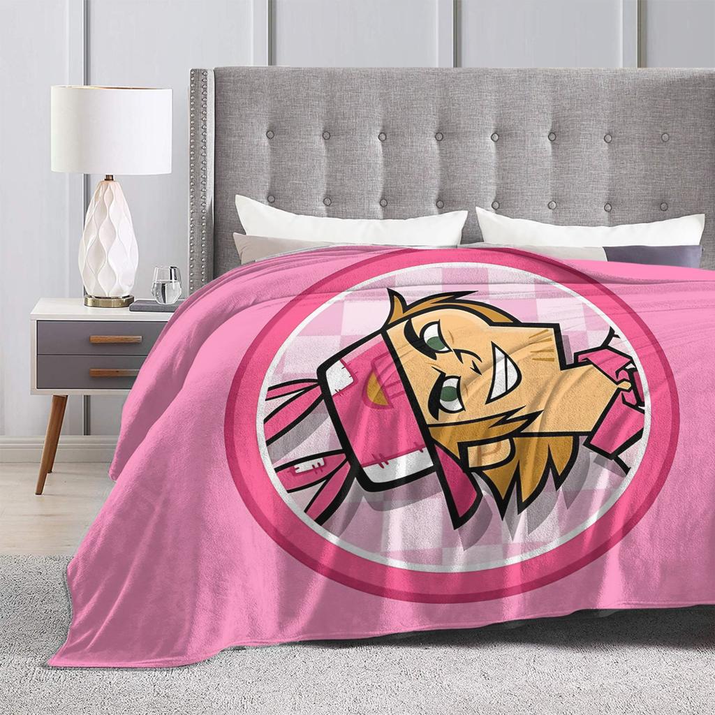 Totals Dramas Reboot Icon - Wonderland Wayne Blankets Flannel Vintage Soft Throw Blanket for Home Restaurant All Season