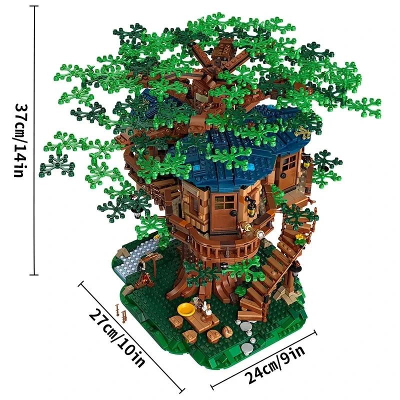 High-Standard Moc Superior-Grade Sets Superior-Grade Large Superior-Grade Tree Superior-Grade House Two High-Standard Colors First-Class Leaves