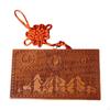 Town Gifts And Props Wood Ornament Hanging Pendant for Living Room Door Housewarming