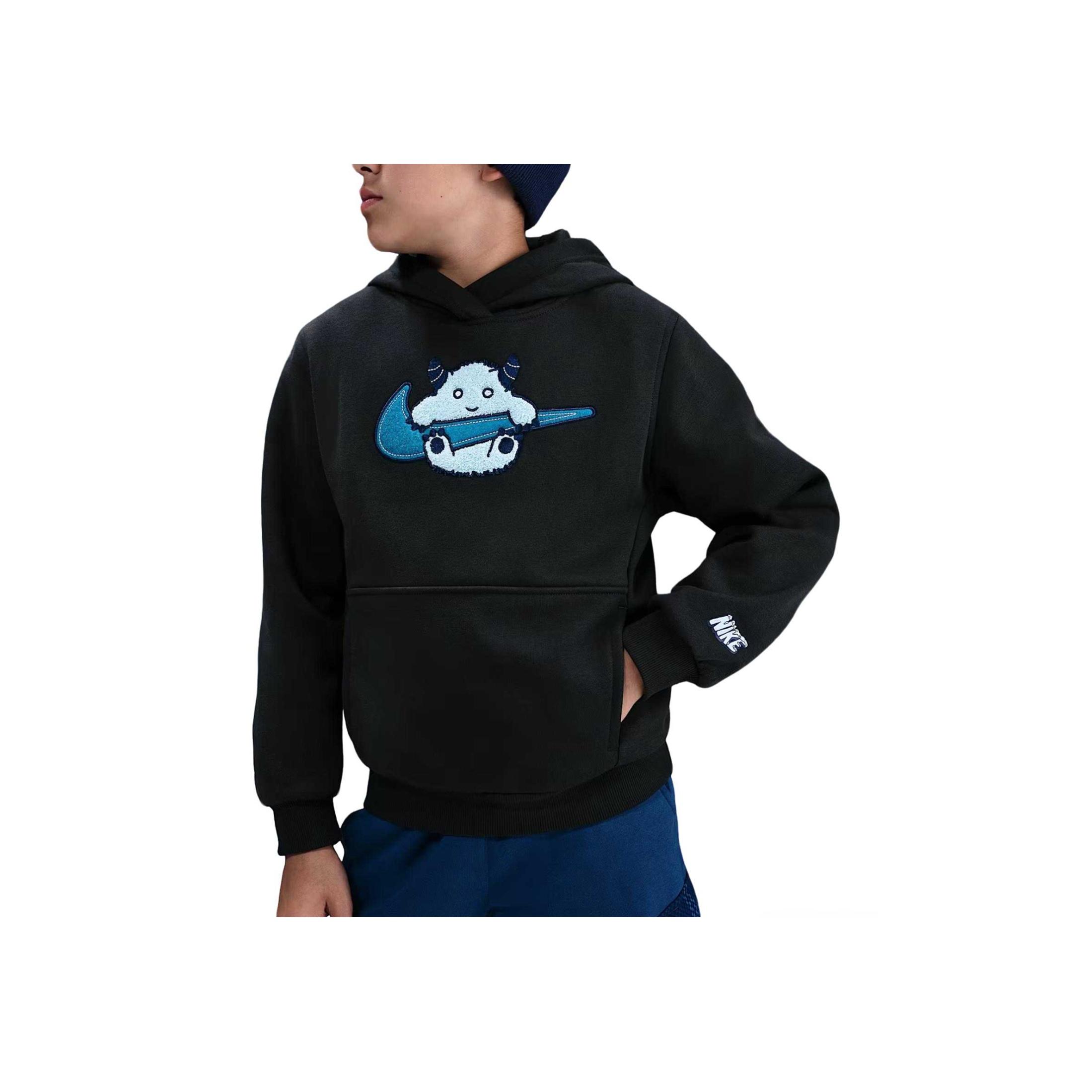 

Nike Спортивная одежда Клуб Толстовка с капюшоном Теплая с длинным рукавом Пуловер Детская Детские топы IM8892045 XL