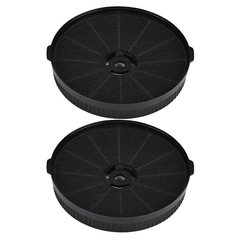 Aktivt kolfilter 2 st för köksfläktstillbehörsfilter 140x25 mm storlek Designade för att minska för renare luft