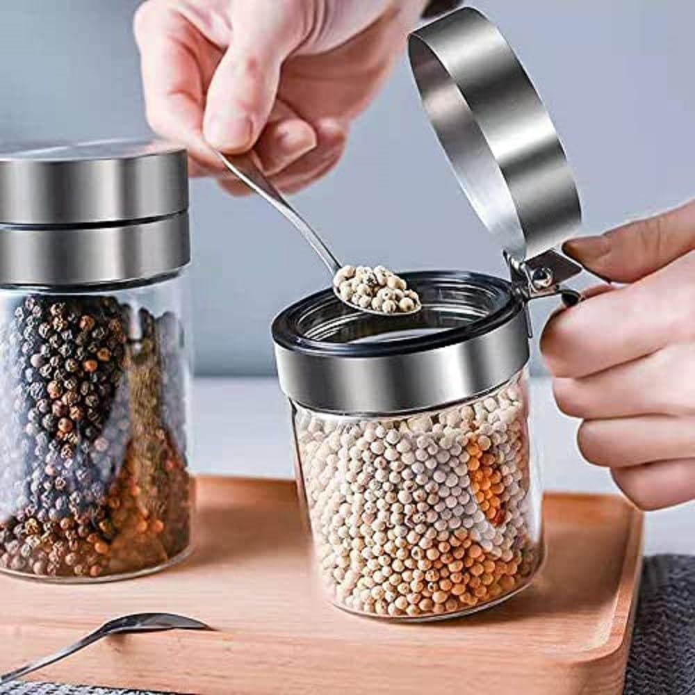 300ml Spoonful of Sugar and Salt In a Spice Bottle for Home Kitchen Use