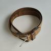 Used Good Condition Henry Cotton's Belt Leather Beige 79-89cm