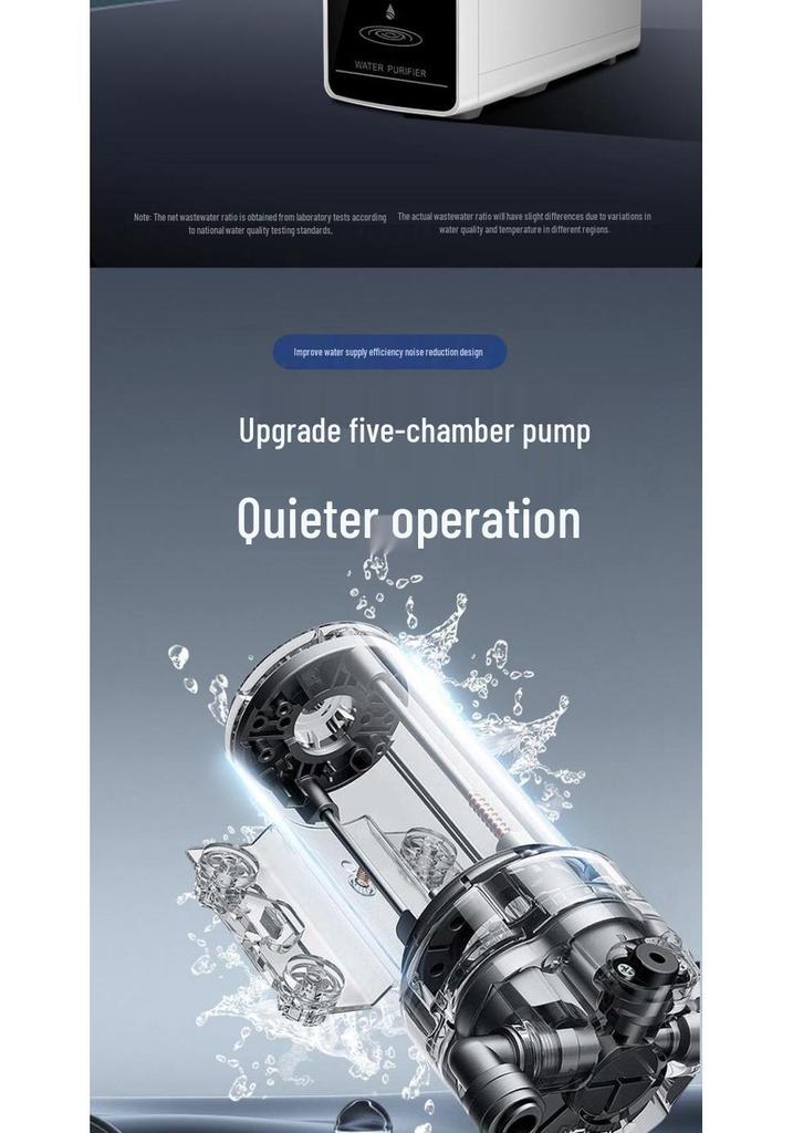 600G High-Flow RO Reverse Osmosis Under-Sink Water Purifier