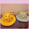 Baby Fisherman Hat Cute Polka Dot Sunshade Basin Hat Infant Cartoon Giraffe Autumn Hat Wholesale