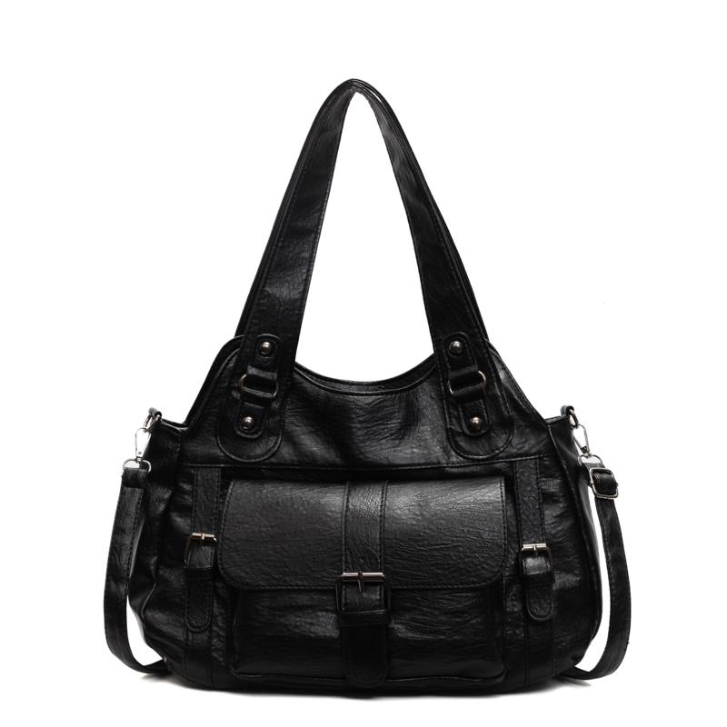 

New High Quality PU Tote Bags for Work Commuting Carrying Bag College Style Student Outfit Book Shoulder Bag