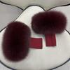 Fox Fur Cuff Arm Warmer Lady Bracelet Real Fur Wristband Glove High Quality Fox fur Cuffs Hot Sale Wrist Warmer