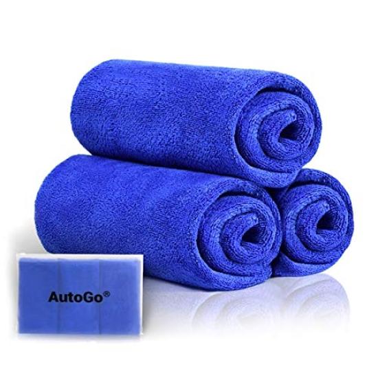 

AutoGo Мойка автомобиля 40см х Набор из 3 полотенец, 40см,