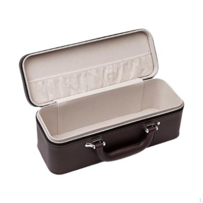 Boîte de rangement pour bijoux Présentoir pour bracelets avec poignée Élégante Spacieuse Boîtier pour colliers et bracelets