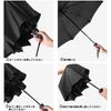 Folding Automatic Opening and Suitable for Sunny and Rainy 8 Wide Sun Easy To Includes Storage Pouch Umbrella, One-Touch Closing, Days,