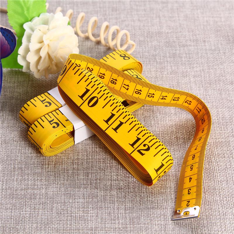 Yellow 3m Soft PVC Sewing Tape Measure for Clothes