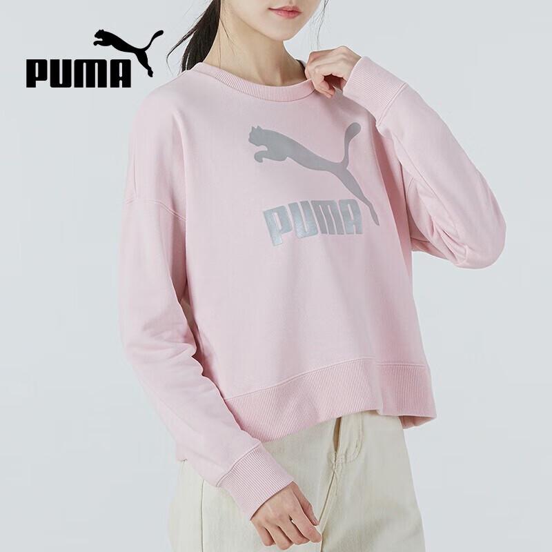 Puma Women s Crew Neck Loose Sweatshirt M