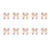 Alloy Nail Art Rivets,3D Bows Nail Art Charms Nail Art Decals Bows Nail Rhinestones Nail Art Supplies for Women Girls
