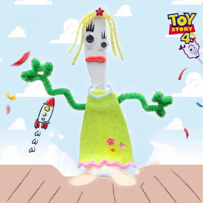 Toy Story 4 Creativity Make Your Own Forky And Knife Diy Kit For Endless Fun