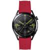 ERBORD Universal Silicone Strap 22mm, Tropic, Red / Black Buckle