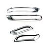 Car Chrome Rear Fog Light Lamp Cover Trim Foglight Bezel For Mitsubishi Outlander   Styling Decoration Accessories