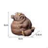 Crocodile Statue Tea Pet Ornament Art Decorative Figurine Animal Sculpture for Ceremony