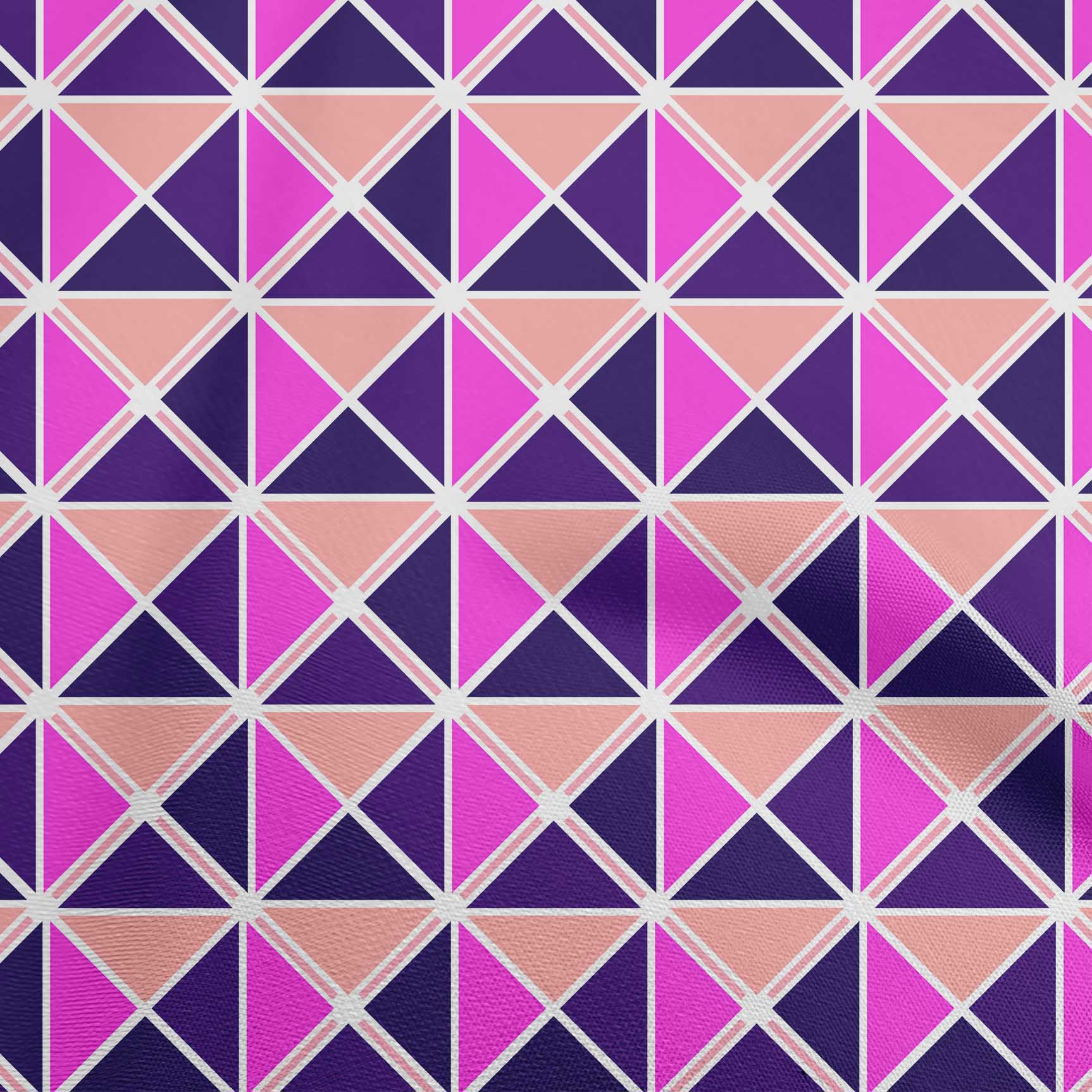 

oneOone Georgette Viscose Brown Fabric Geometric Quilting Supplies Print Sewing Fabric By The Yard 42 Inch 42 Inch Wide - Viscose Chiffon Фіолетовий