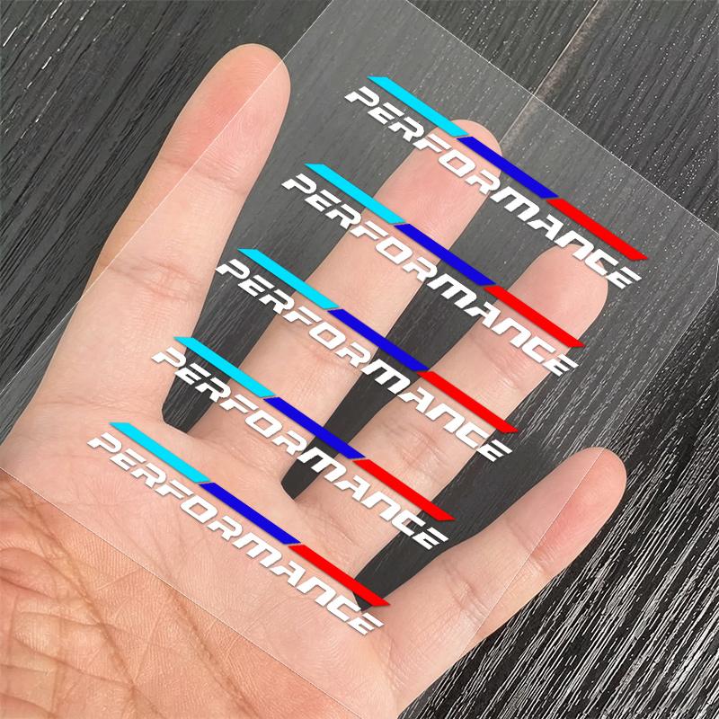2026 Hot Car Decoration Strip Trunk Sticker Decals Decal For Bmw M Power Performance Logo E28 E30 E34 E36 E46 E60 E90 F84 F87 X1 X3 X5 X6