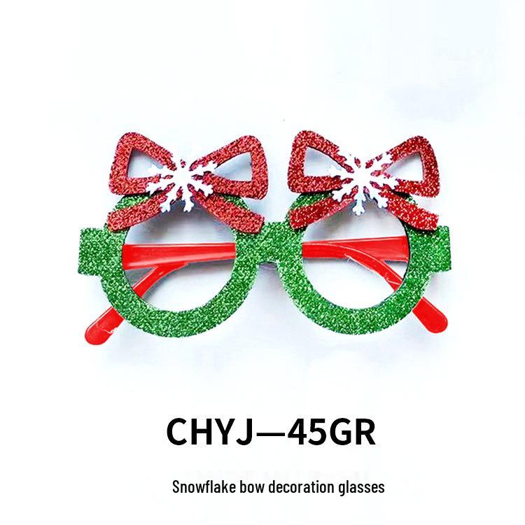 Kreative Weihnachtsbrillen - Weihnachtsmann, Schneemann, Geweih für Erwachsene & Kinder