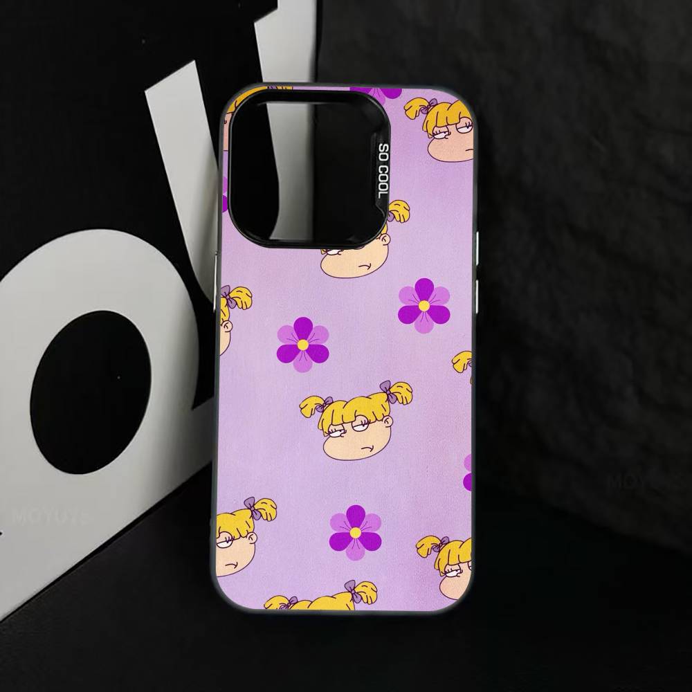 

Rugrat A-Angelica Phone Case For iPhone 17,16,15,14,13,12,11 Plus,Pro Max,XS,Colorful Silver Phone case Funda Cover iPhone13PRO