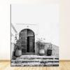 Morocco Building Wall Art Canvas Painting Religion School Picture For Living Room Home Decor Mosque Blue Door Nordic Poster