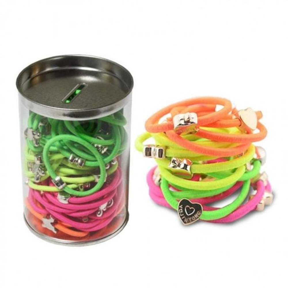 

Рекомендуемая золотая медаль Повязка для волос Флуоресцентный 60P Жестяной аксессуар Kkuan-kku