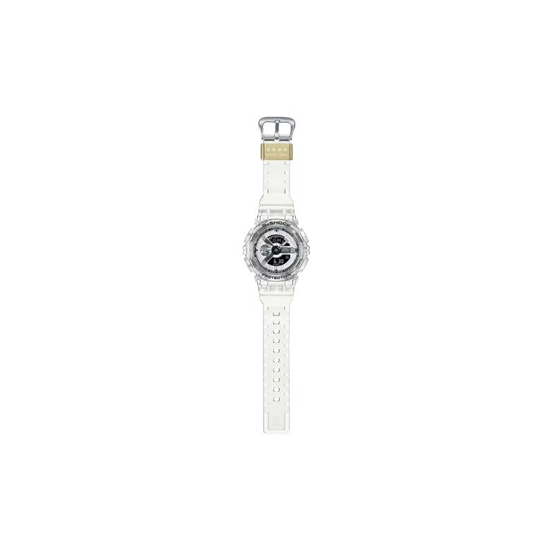 Casio LCD/Pointer Dual Display Series G-SHOCK Series 40th Anniversary CLEAR REMIX 200m Waterproof Quartz Movement Resin Strap Japanese GMA-S114RX-7AJR
