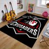 Crusader Polyester Carpet, Soft Indoor Mat for Office Chair, Living Room, Computer Desk - Decorative Home Office Rug Design