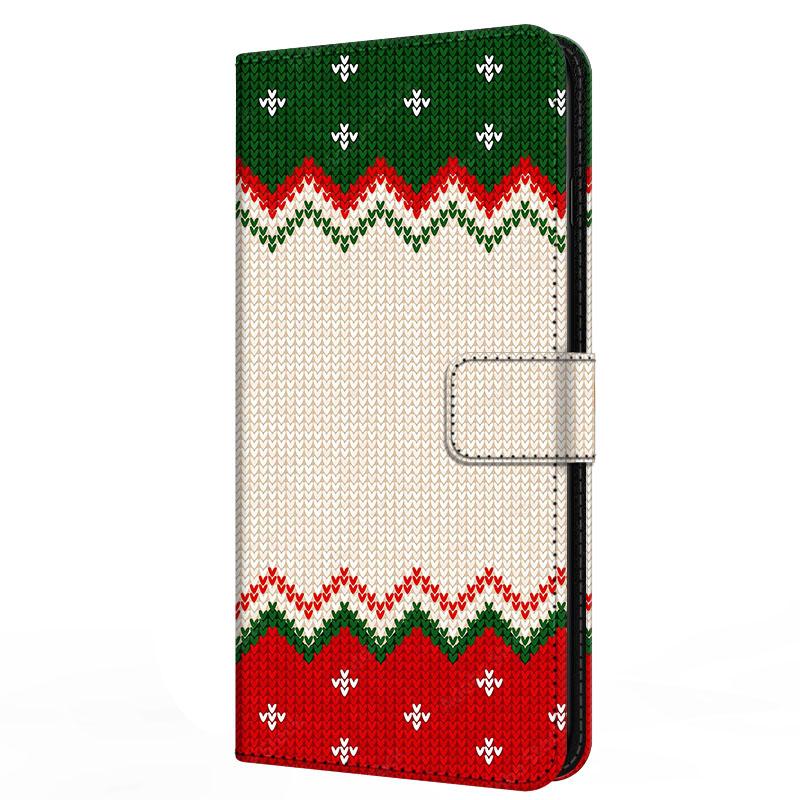 Cover For Xiaomi Poco F7 F 7 Relief Stand Book Flip Leather Case Merry Christmas Magnetic Wallet Protector Redmi Turbo 4 Pro