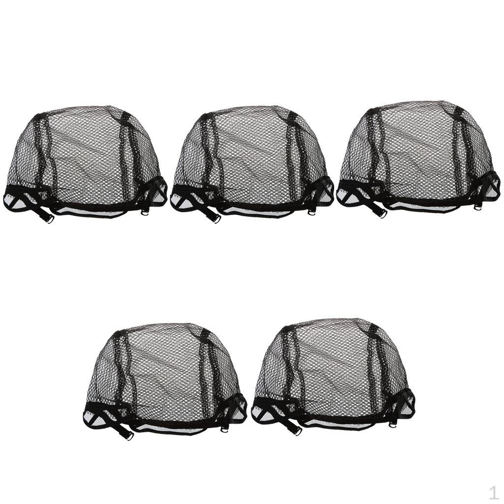 

5x Elastic Cap Hair Netting Mesh